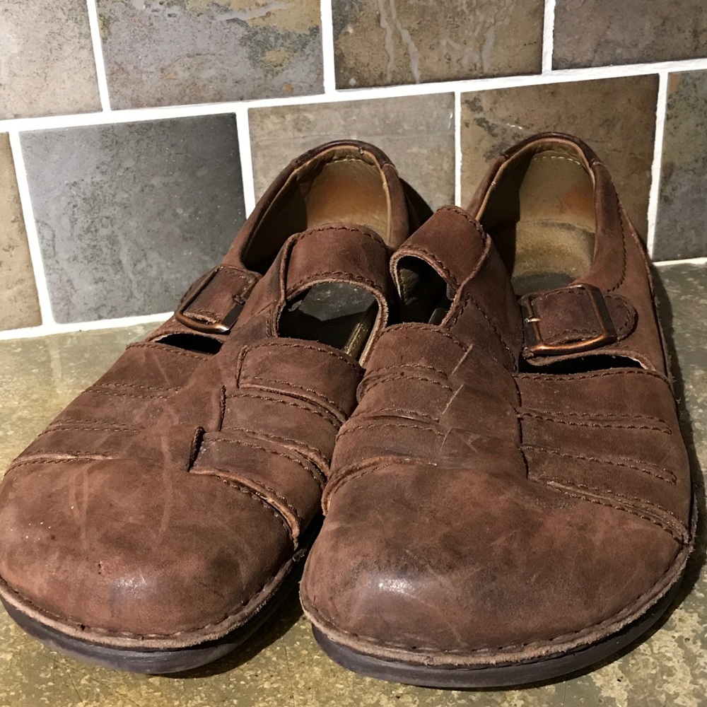Birkenstock Maderia Leather Sandal 41 L10 M8 A2196